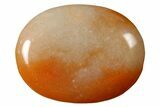 1.7" Polished Red Aventurine Pocket Stone  - Photo 2